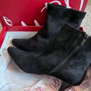 Black Suede Ankle Boots